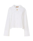 REJINA PYO riley shirt organic cotton off white