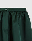 rochas balloon shorts in duchesse green