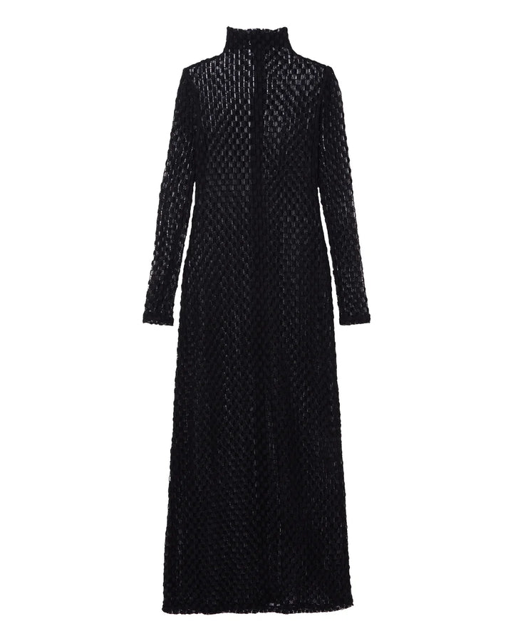 rohe Geometrical Lace Dress black