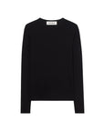 rohe Soft Wool Jersey Long Sleeve black