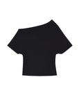 rohe asymmetrical top black