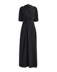 rohe Integrated Twisted Knot Dress black