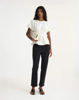 rohe Sculptural Waist Top off white front