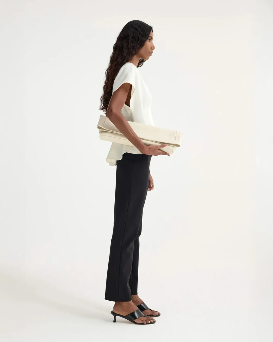 rohe Sculptural Waist Top off white side