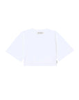 rohe wide cropped t-shirt white