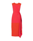 roksanda SIVANNA DRESS sienna red