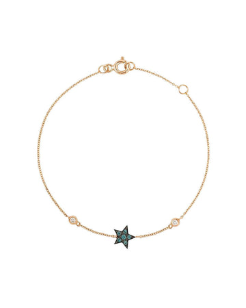 roxanne first blue diamond star bracelet