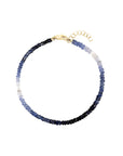 roxanne first blue sapphire beaded bracelet isolated