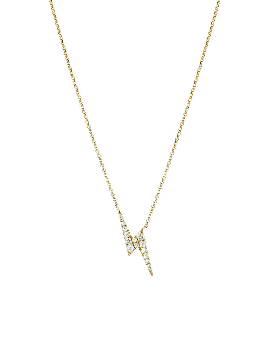 roxanne first diamond harrys lightning bolt necklace isolated