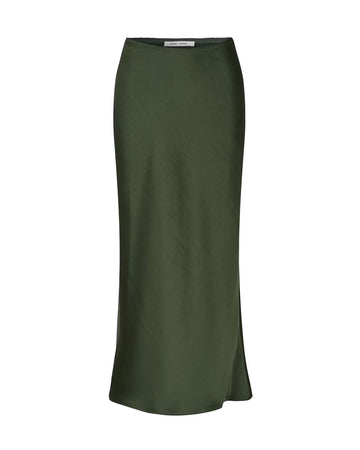 samsoe samsoe Saagneta Long Skirt Forest Night green