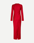 samsoe samsoe Saalina Dress Scarlet Sage red back