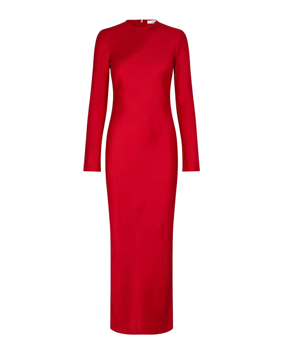 samsoe samsoe Saalina Dress Scarlet Sage red