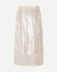 samsoe samsoe Salike Skirt clear cream back