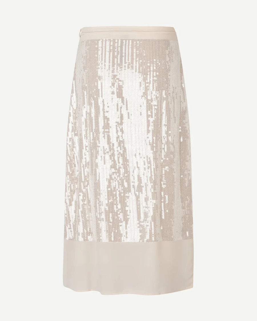 samsoe samsoe Salike Skirt clear cream back