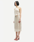 samsoe samsoe Salike Skirt clear cream on figure side