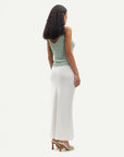 samsoe samsoe saagneta long skirt solitary star white on figure back