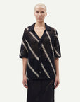 samsoe samsoe Saisha Shirt black on figure front