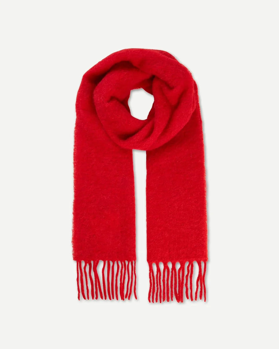 samsoe samsoe Sahilma Scarf scarlet sage red