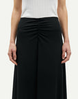 samsoe samsoe samaddi skirt black on figure front detail