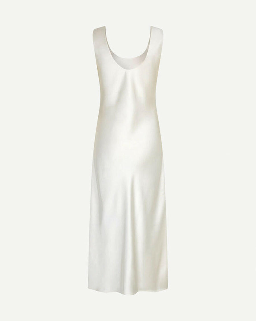 samsoe samsoe sasumma dress solitary star white back