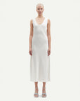 samsoe samsoe sasumma dress solitary star white on figure front