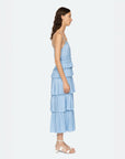 sea ny Parcie Tank Dress sky blue on figure side