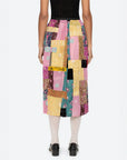 sea ny phoebe patchwork skirt on figure back