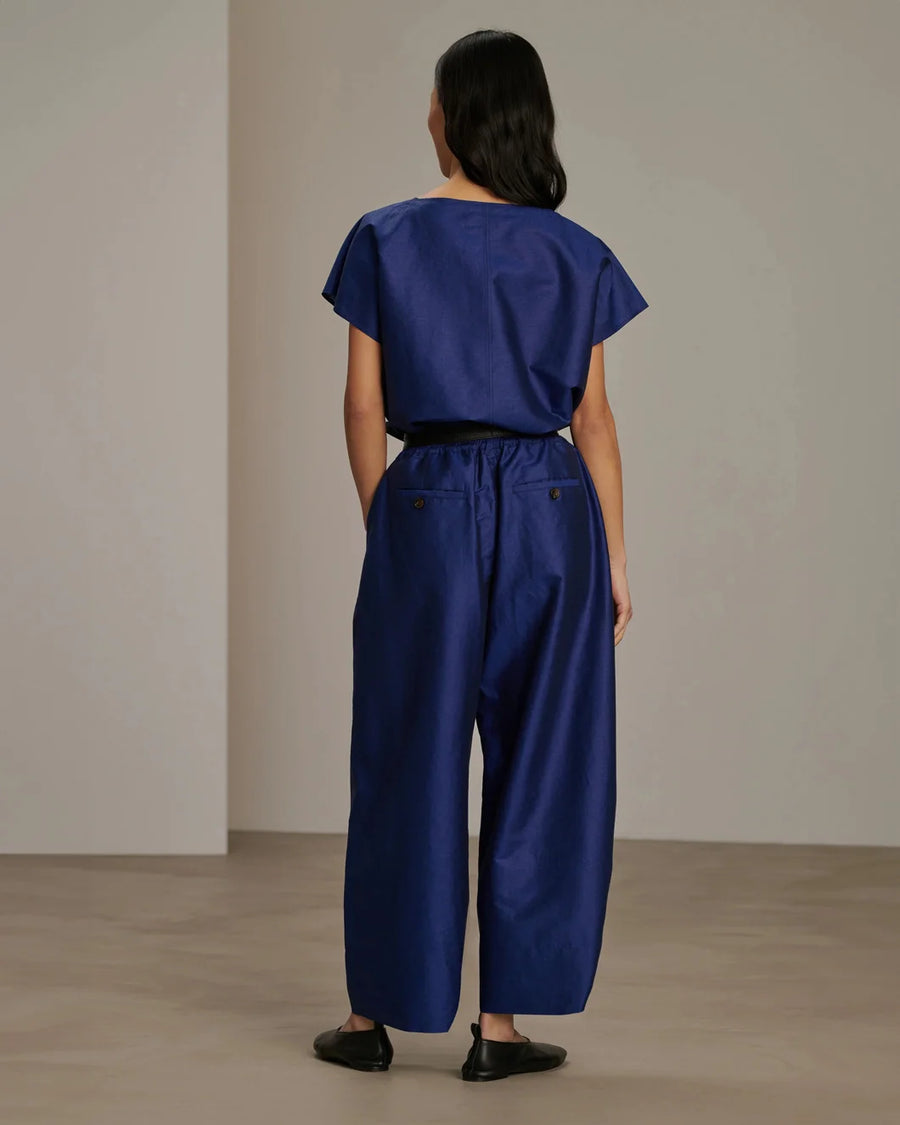 soeur Cameron trousers blue on figure back