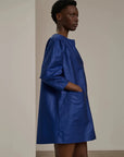 soeur Cybele dress blue on figure side