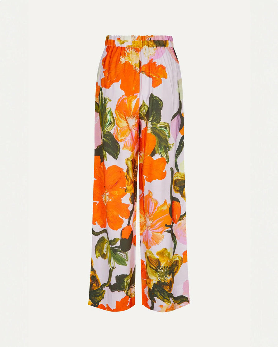 stine goya emi trouser summer day poppies back