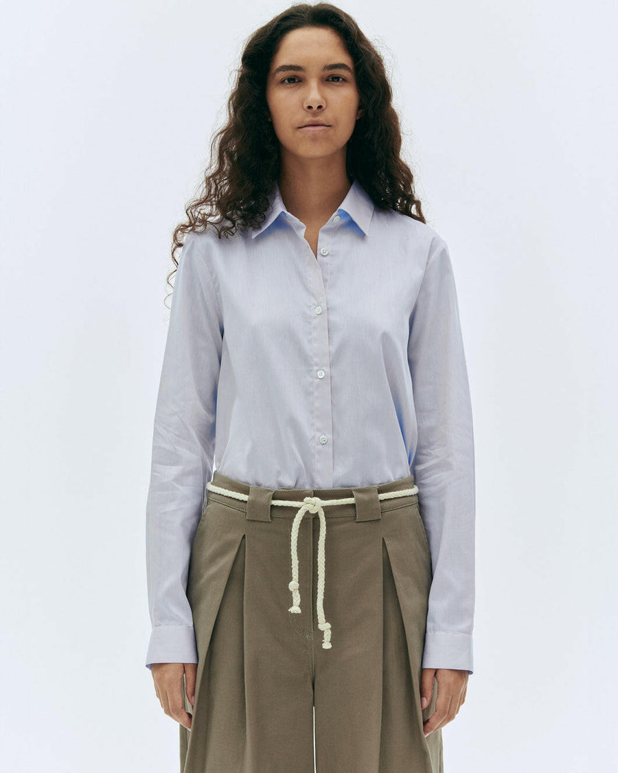 the garment Palemela Shirt blue on figure front