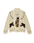 the great The Horse Lodge Cardigan cream