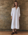 the great The Bodega Dress With Studs white front