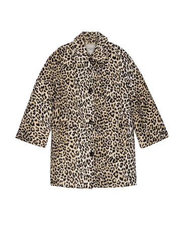 the great the car coat vintage leopard