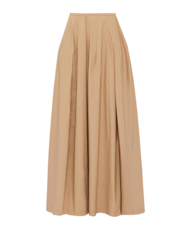 TheLatest Studio Balla Dress Sand Tan front isolated