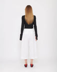 the latest studio beba pant white back