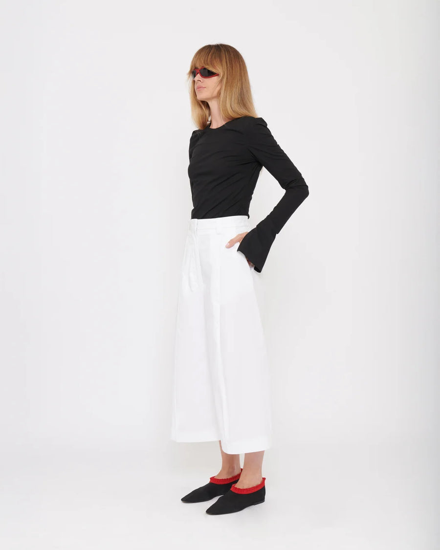 the latest studio beba pant white side