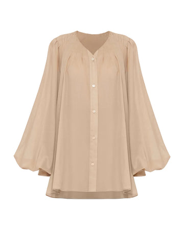the latest studio biro sand over shirt dress 