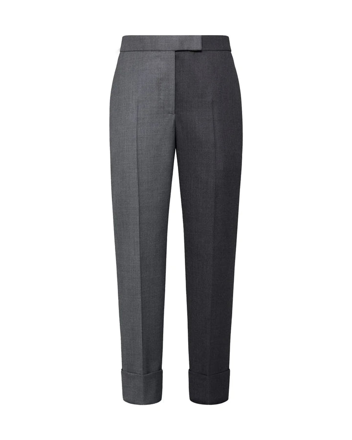 THOM BROWNE Classic Back Strap Trouser Medium Gray