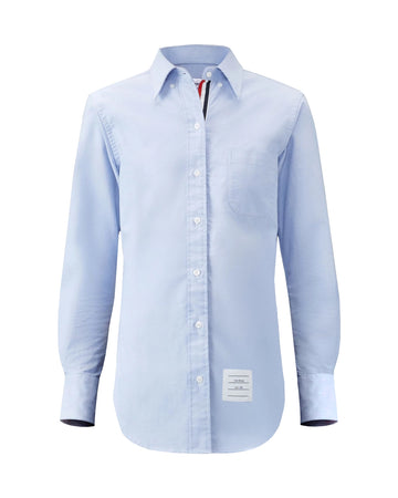 THOM BROWNE Classic Point Collar Shirt Light Blue 