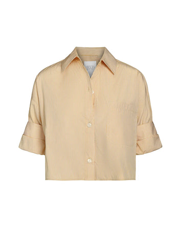 twp next ex shirt ivory and yellow and white