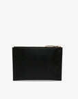 VICTORIA BECKHAM b frame pochette in black leather back