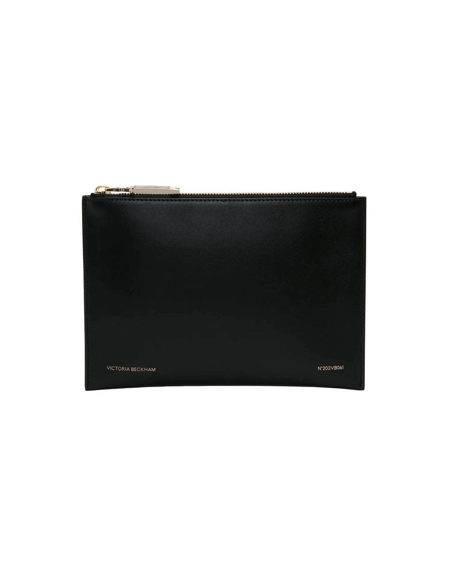 VICTORIA BECKHAM b frame pochette in black leather