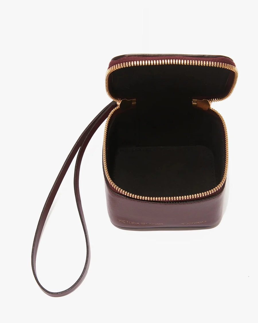 victoria beckham Vanity Micro burgundy