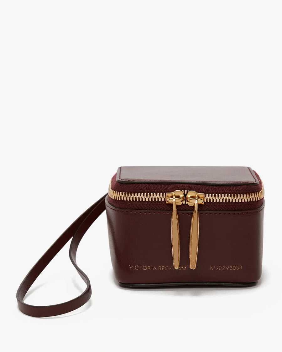 victoria beckham Vanity Micro burgundy