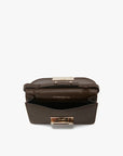 victoria beckham b buckle nano bag khaki