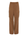 victoria beckham Relaxed Cargo Trouser tobacco brown