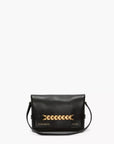 victoria beckham mini chain pouch black front