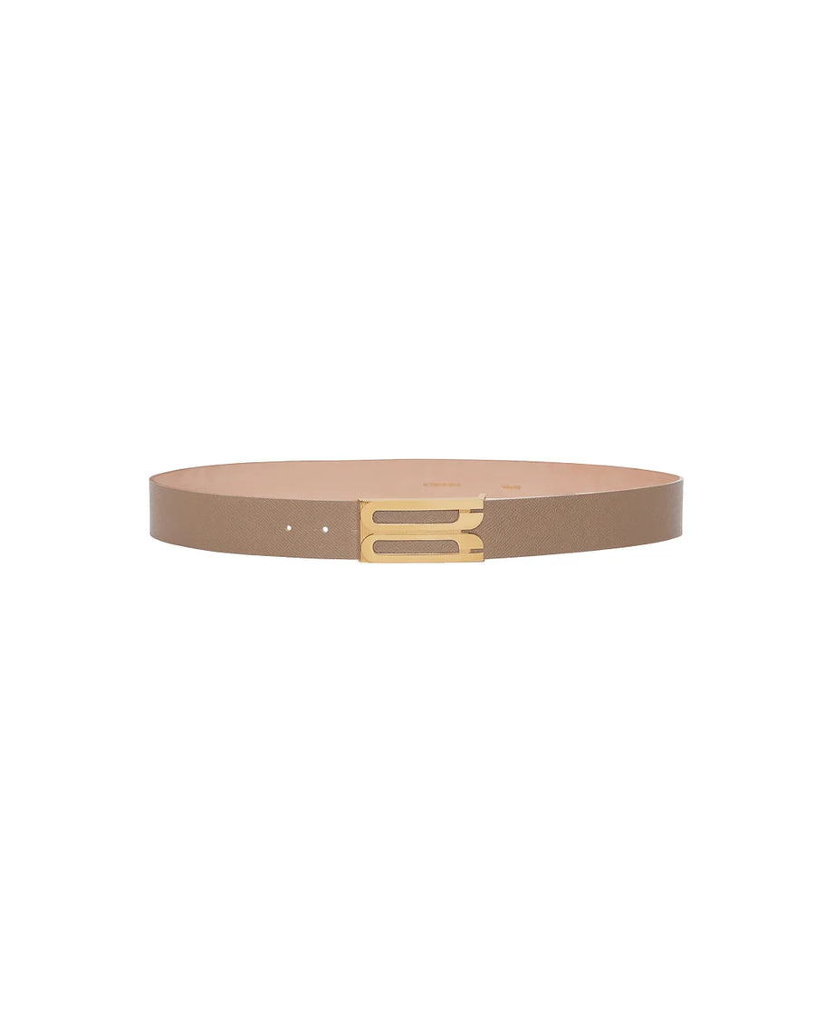 victoria beckham regular frame belt dove grey