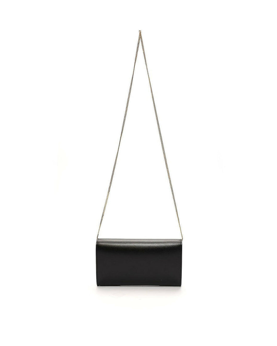 victoria beckham wallet on chain black back